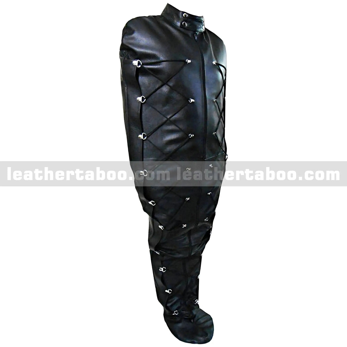 Handmade-Leather-Sleepsack-Bondage leather taboo