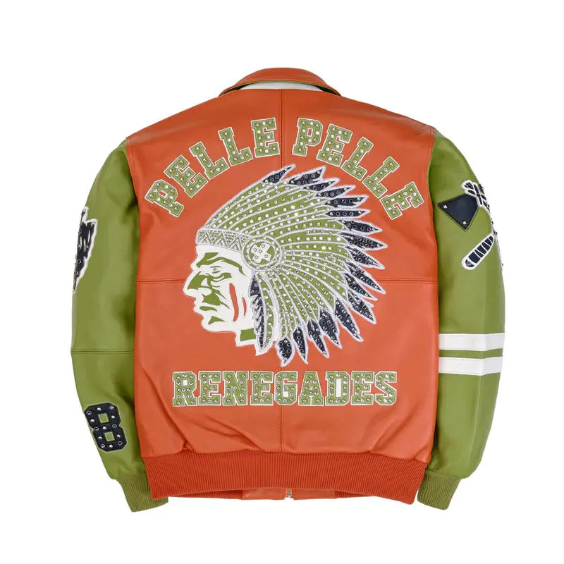 PELLE PELLE ORANGE RENEGADES LEATHER JACKET