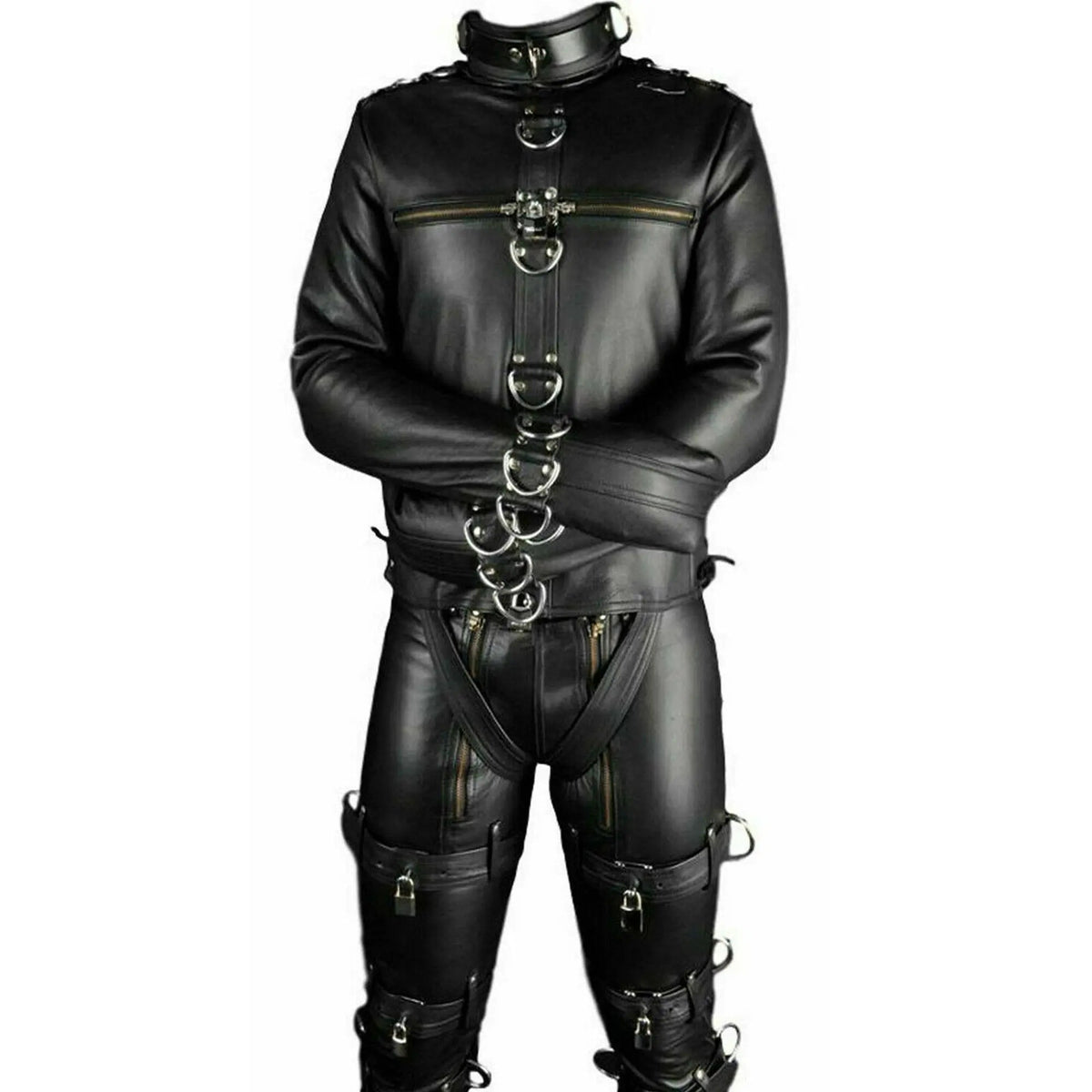 Fetish Leather BDSM Straitjacket - Leather taboo