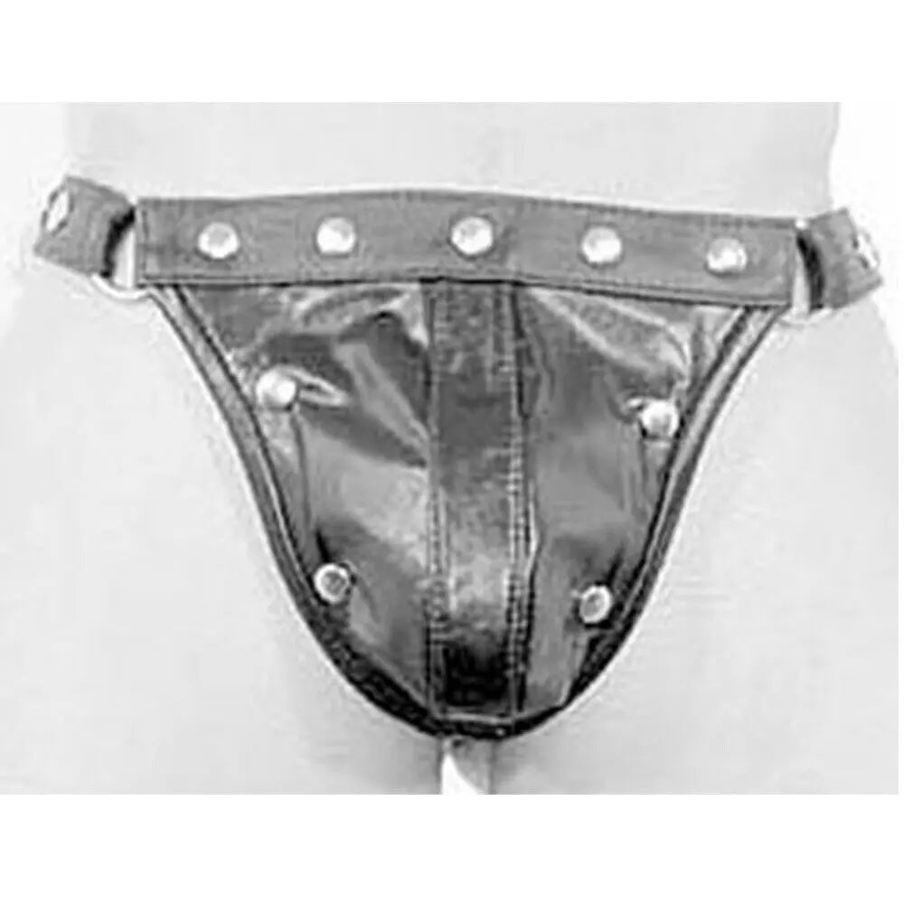 Genuine Leather Gay Jock Strap Thong Slip String Leather Hose Utility Wear – Adjustable Statement Accessory