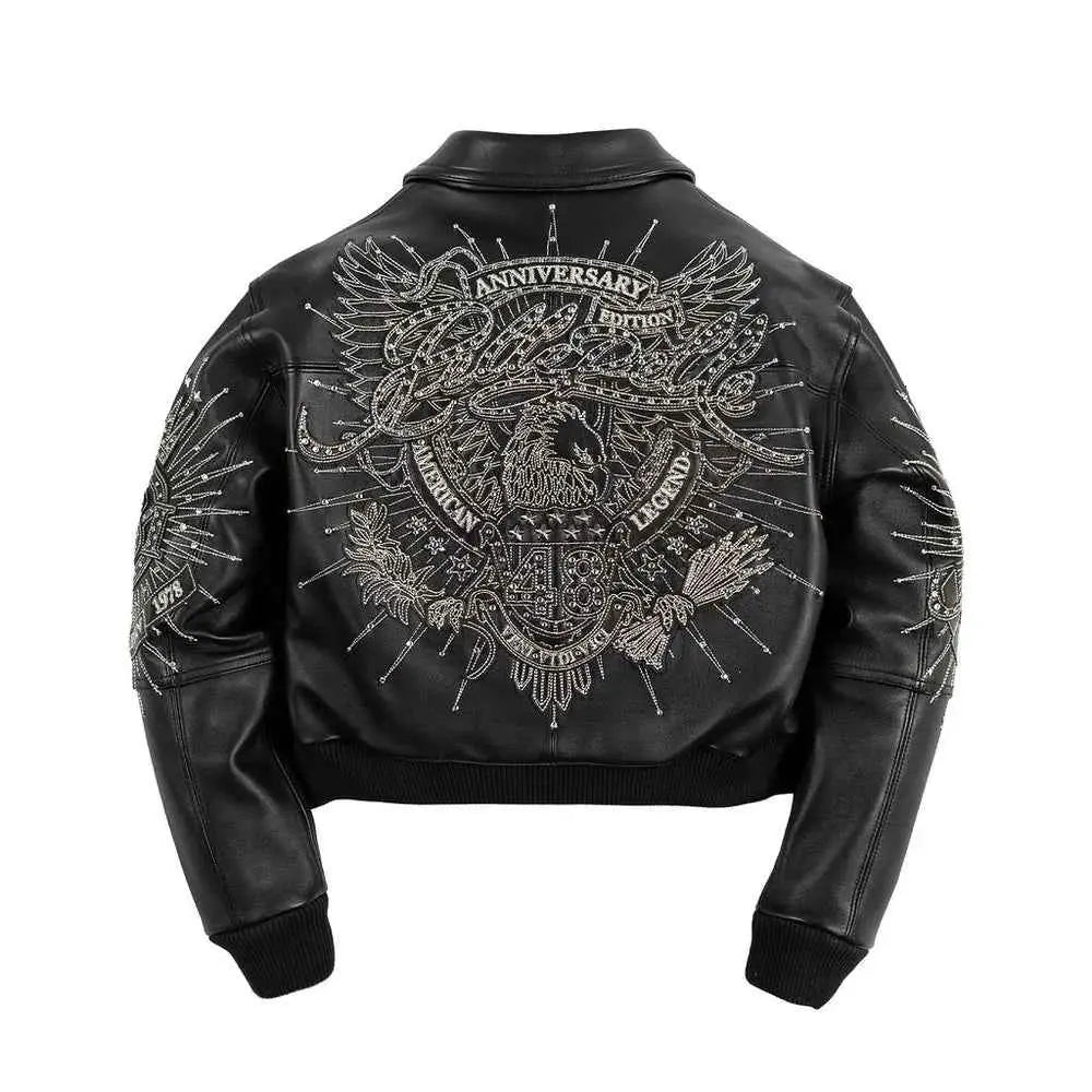 48Th Anniversary Women's Crop Jacket, front view