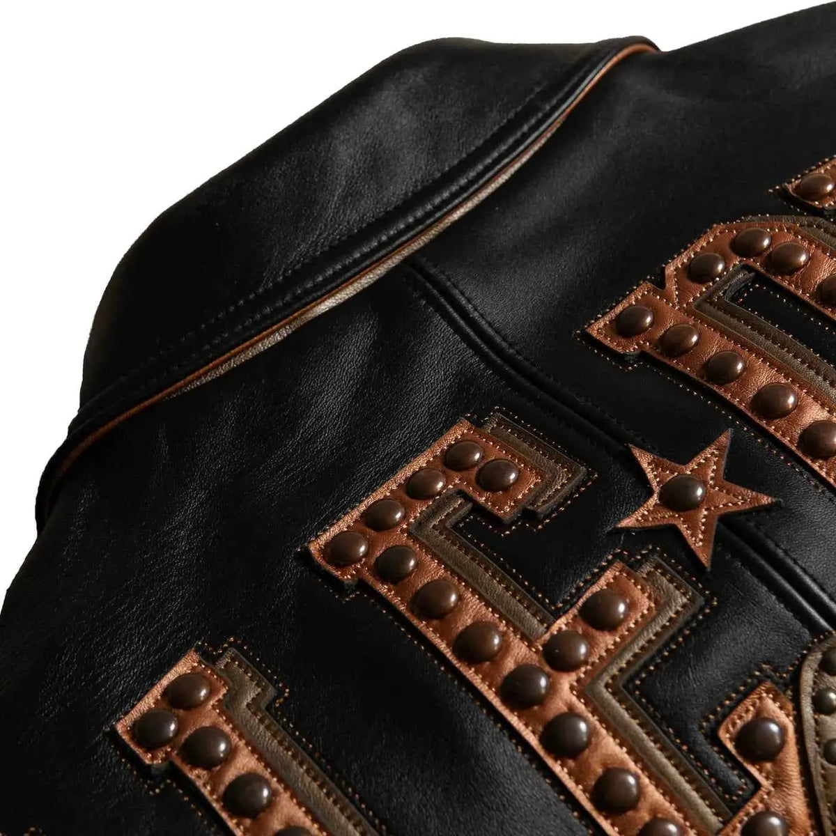 Players Inc Leather Jacket, side view