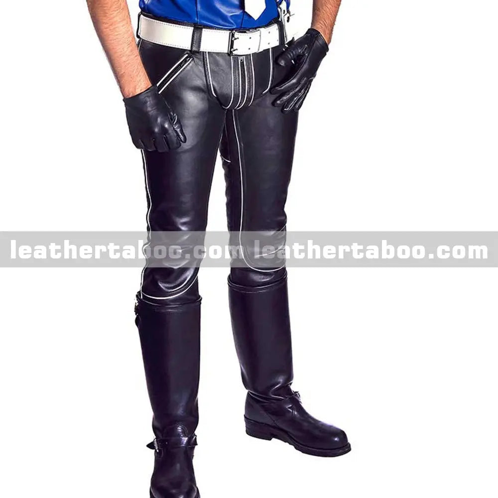 Premium Men’s Genuine Leather Pants - Leather taboo