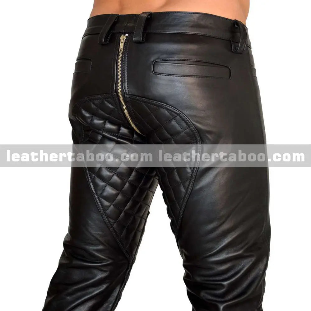Men’s Genuine Leather Pants - Leather taboo