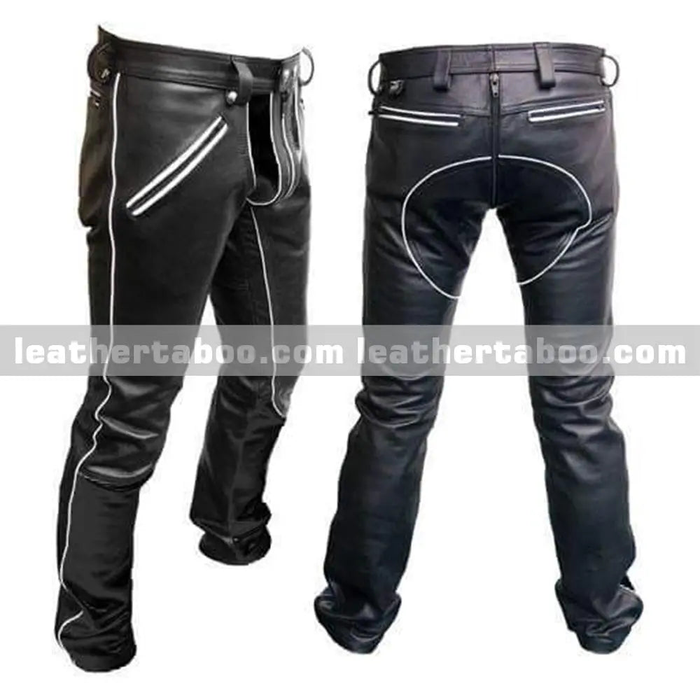 Men’s Genuine Leather Pants - Leather taboo