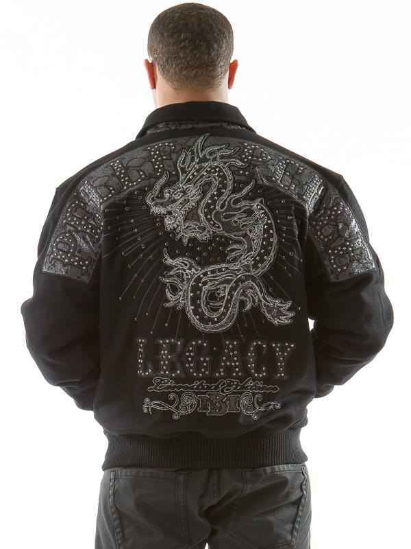 Pelle Pelle Snakeskin Dragon Leather Jacket – Men (Copy)
