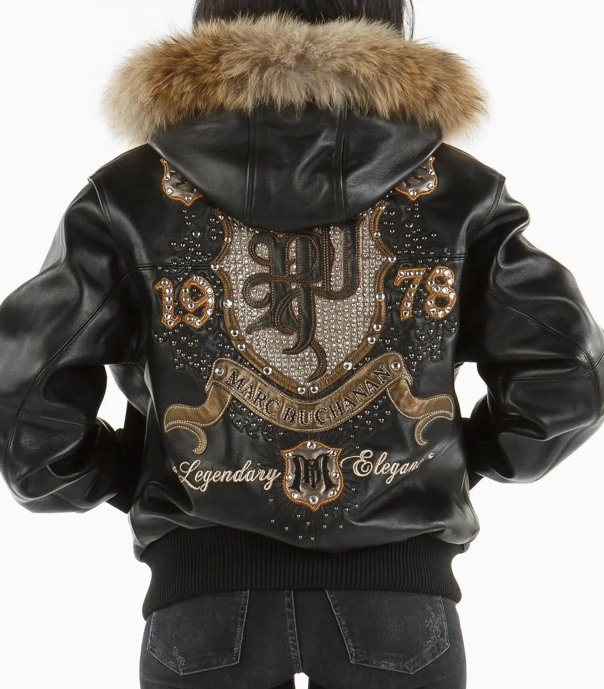 Legendary Leather Jacket, back view