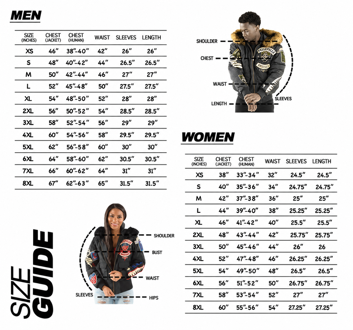 Pelle Pelle True To Our Roots Jacket pellepelle leather jacket size chart