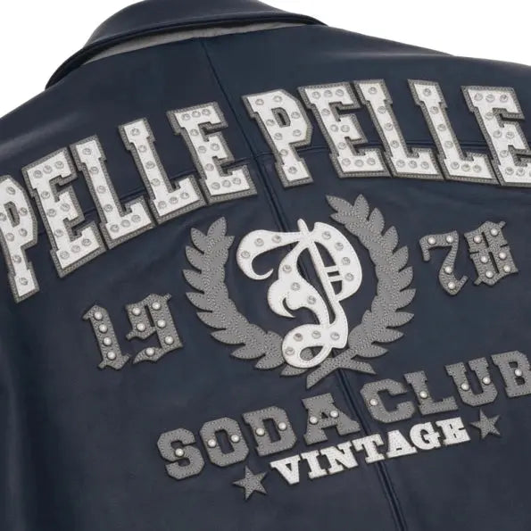 Vintage Club Vintage Leather Jacket, back view