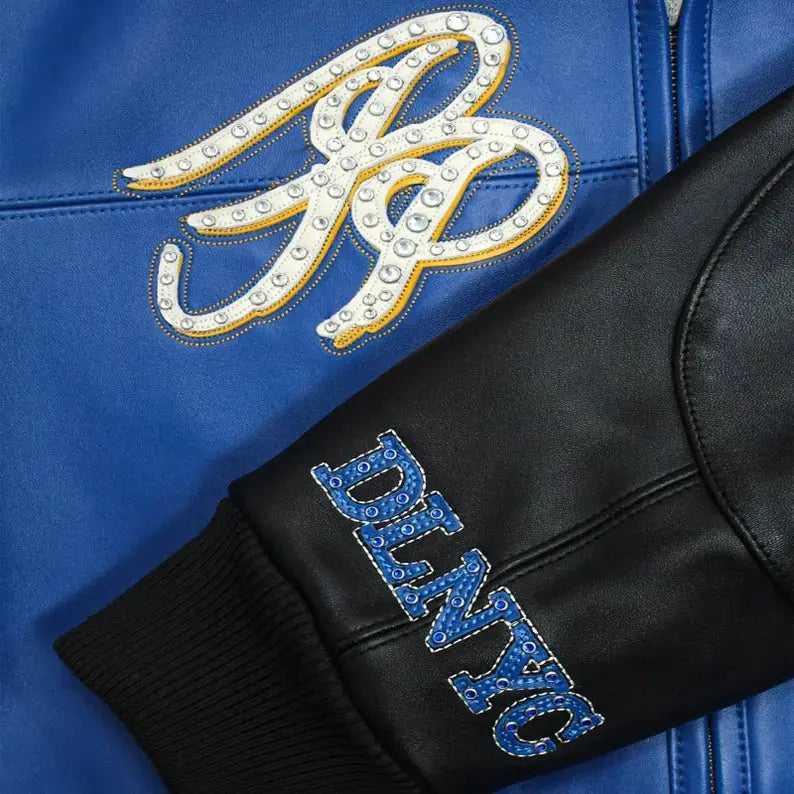 Daniel's Collab Leather Jacket, side view
