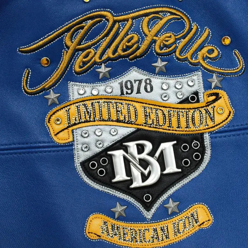 Daniel's Collab Leather Jacket, back view