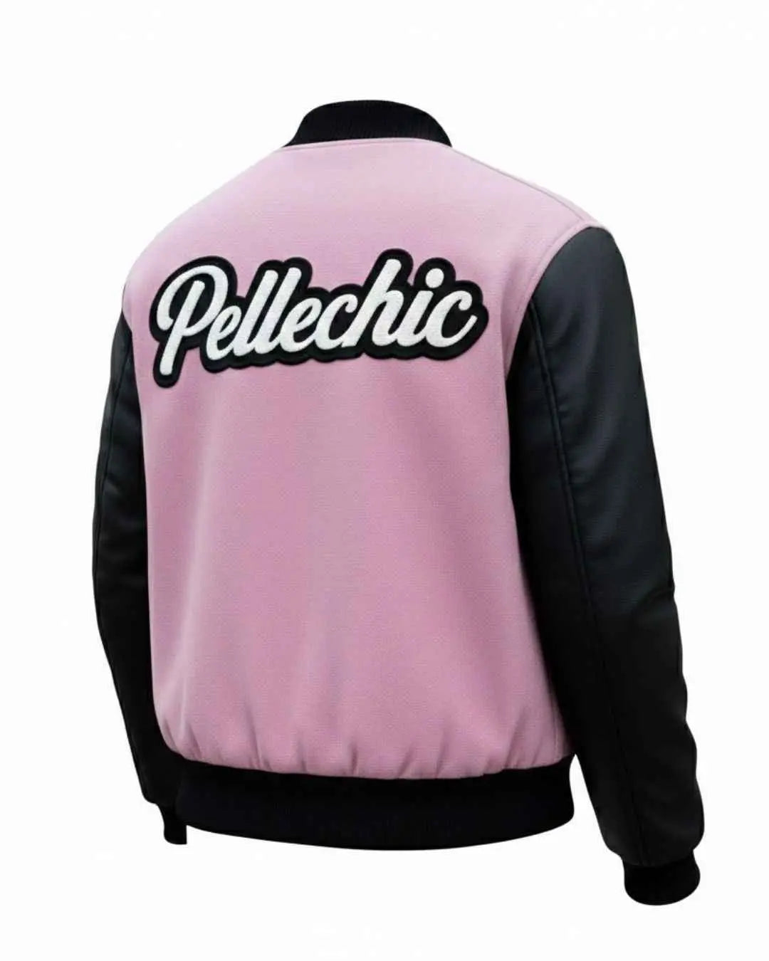 Pink Pop Cartoon Varsity Jacket, detail view 2