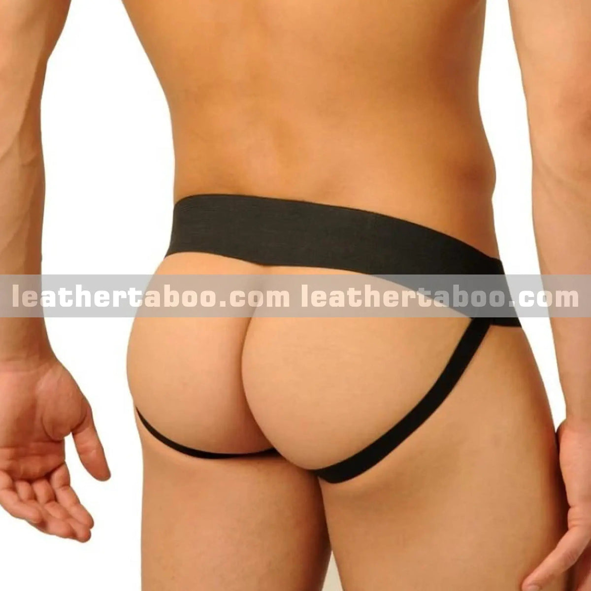 Men’s Premium Genuine Leather Jockstrap – Erotic & Supportive Underwear