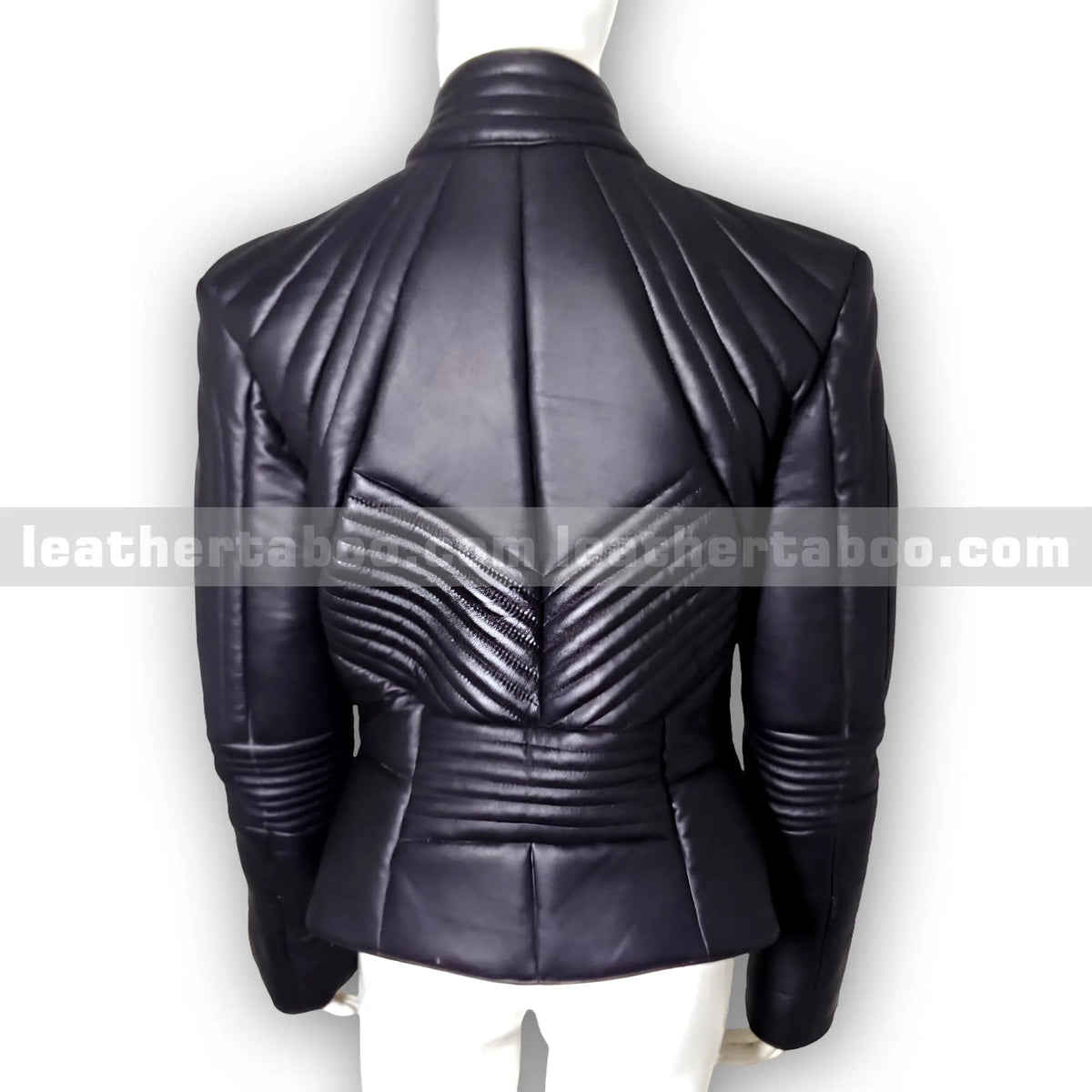 Women's Premium Sheepskin Leather Jacket, front view 2