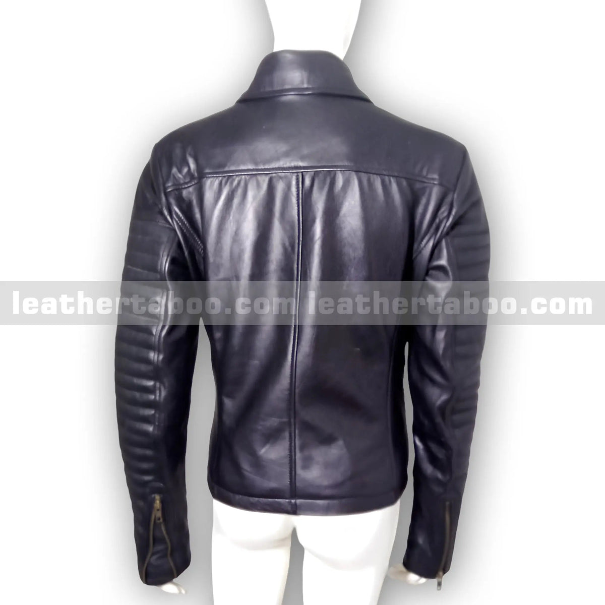 Women's Premium Sheepskin Leather Padded Jacket, detail view 2