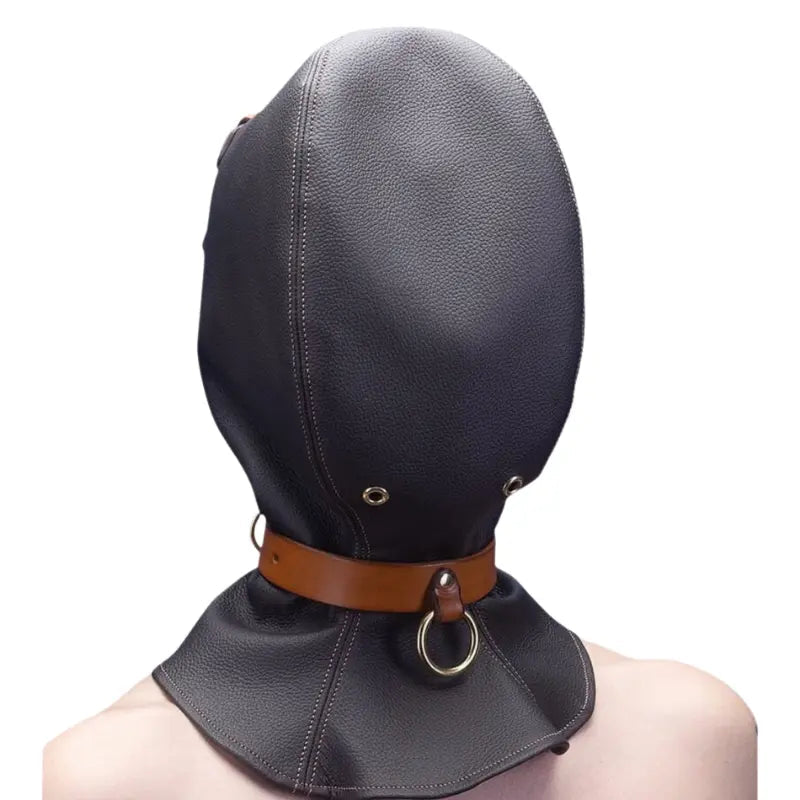 Share :    We will confirm the size for some of the products by email. So, your items will be in proper fitting. RELA LEATHET FULLY ADJUSTABLE BONDAGE HOOD WITH COLLAR - Leather taboo