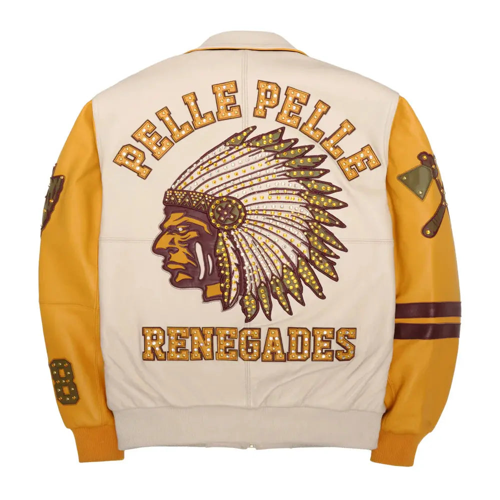 Renegades Genuine Plush Leather Jacket, front view
