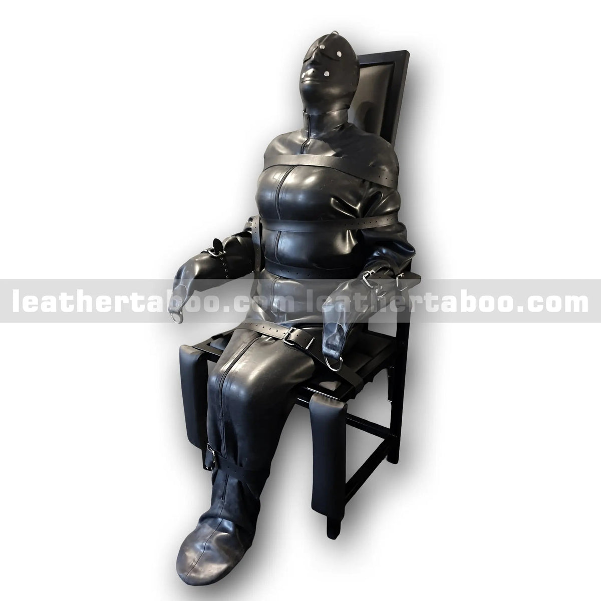 Premium Restraint Suit in Plan Cowhide Leather – Women’s Edition - Leather taboo