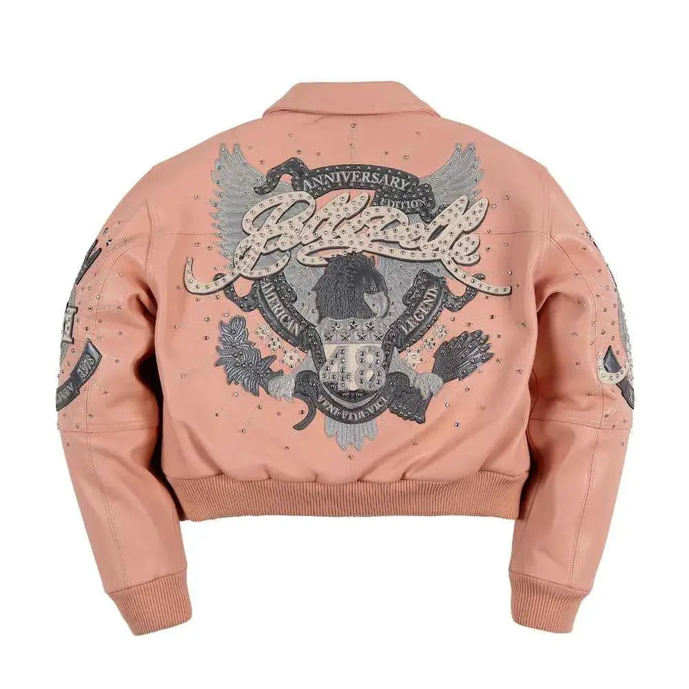 48Th Anniversary Women's Crop Jacket, front view