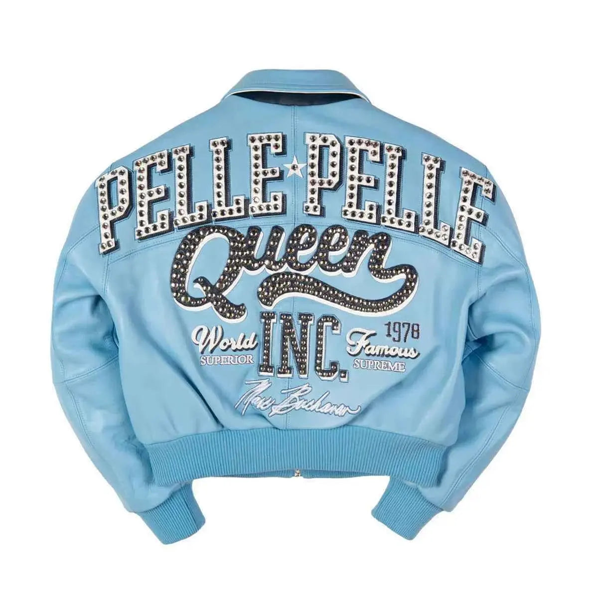 Queen Womens Crop Jacket, front view