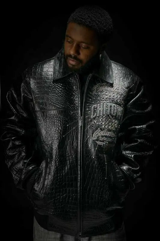 Pelle Pelle Chi-Town Black Leather 
Jacket