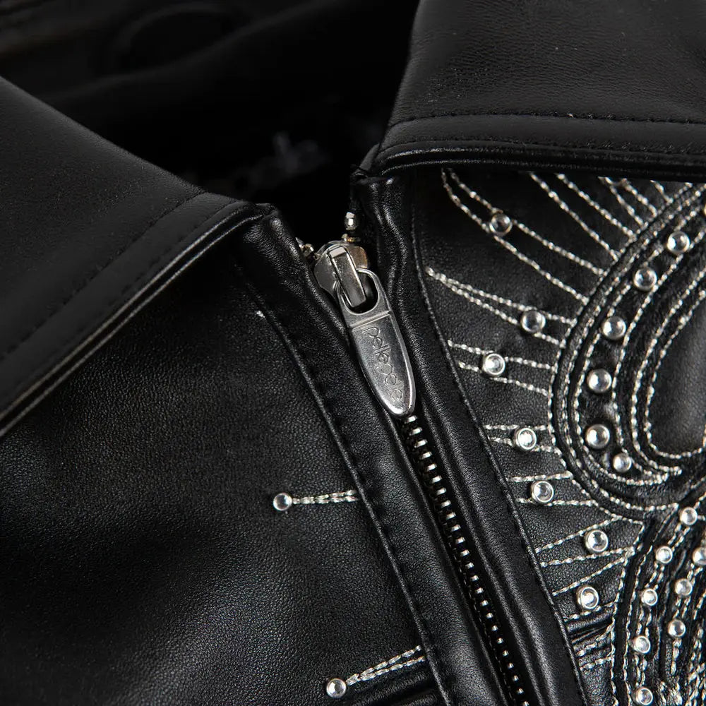 48Th Anniversary Womens Crop Jacket, detail view 4