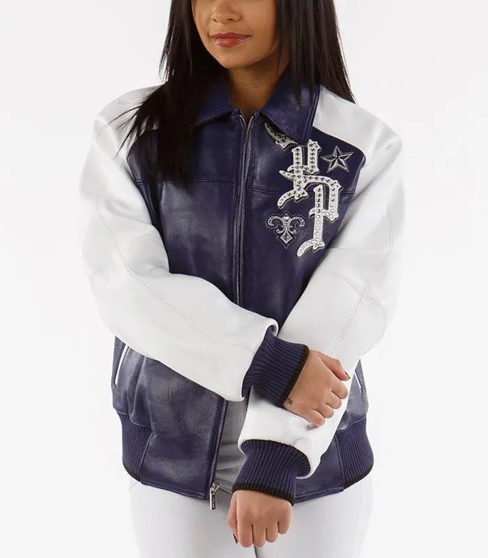 American Rebel Women's Leather Jacket, back view