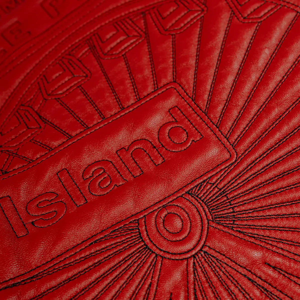 Chicago Quilted Leather Jacket, detail view 5