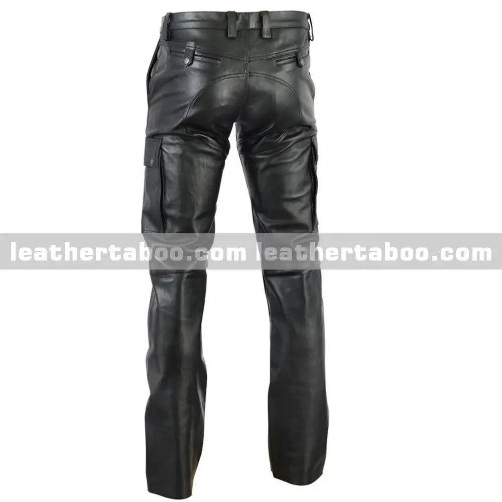 Men’s Genuine Leather Pants - Leather taboo