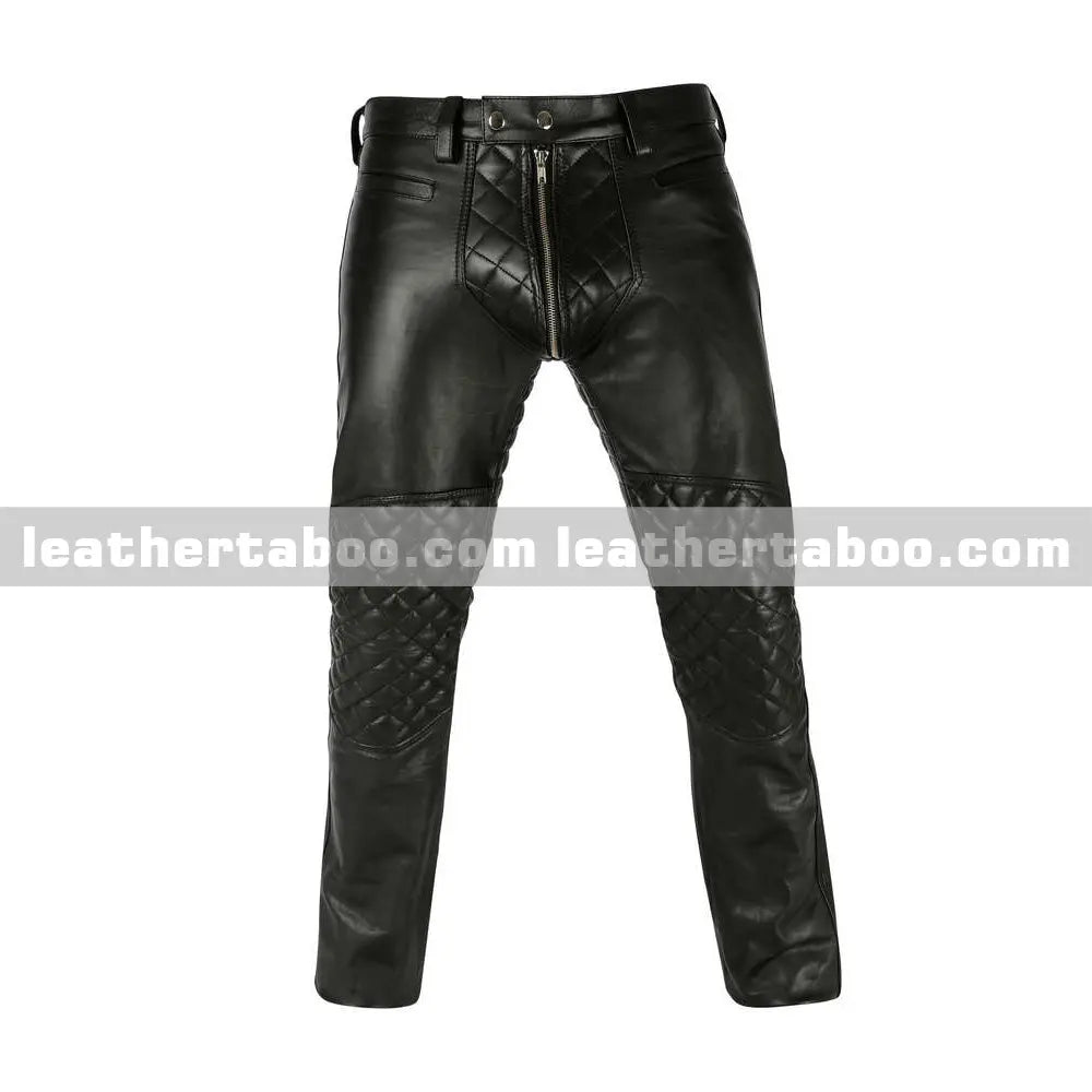Men’s Genuine Leather Pants - Leather taboo